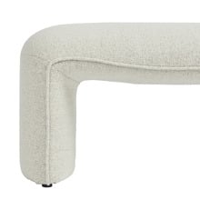 Sylus Boucle Ottoman Bench